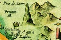 early map of Adam's Peak